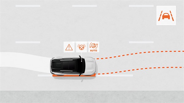 Dacia Bigster - Aide au maintien de voie