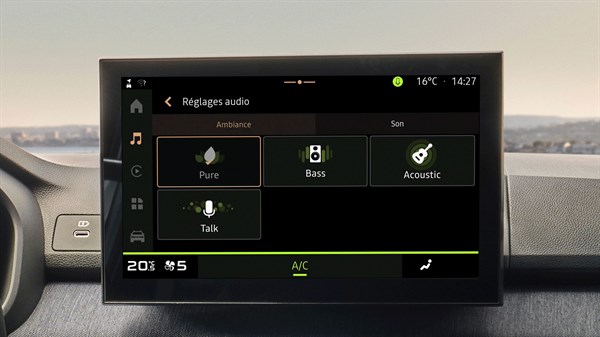 3D système son Arkamys - Dacia Sandero