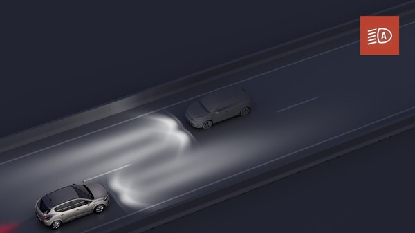 Commutation automatique des feux de route/croisement - Dacia Sandero