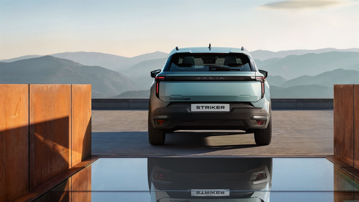 Dacia Striker - arrière design