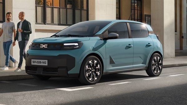 nouvelle Dacia Spring - compacte et agile