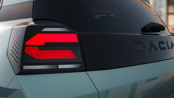 nouvelle Dacia Spring - signature lumineuse LED
