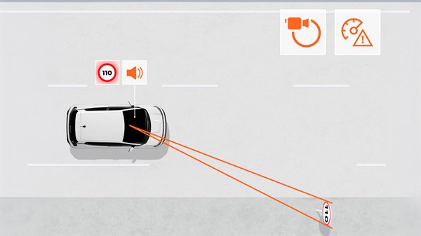 nouvelle Dacia Spring - reconnaissance des panneaux de signalisation
