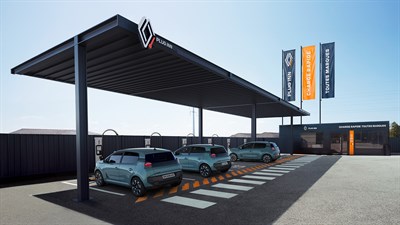 Dacia Spring - borne de recharge 