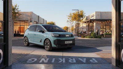 Dacia Spring - borne de recharge rapide