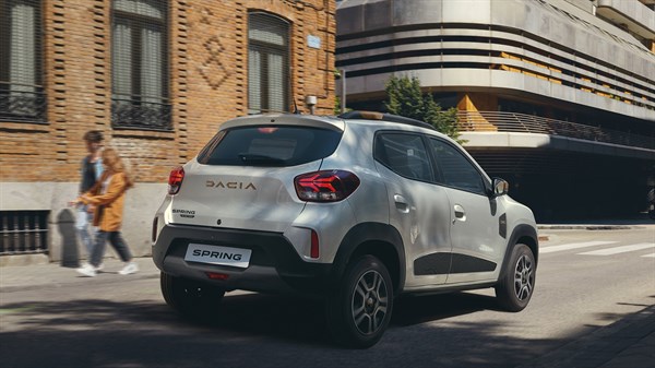 Nouvelle Dacia Spring extérieur