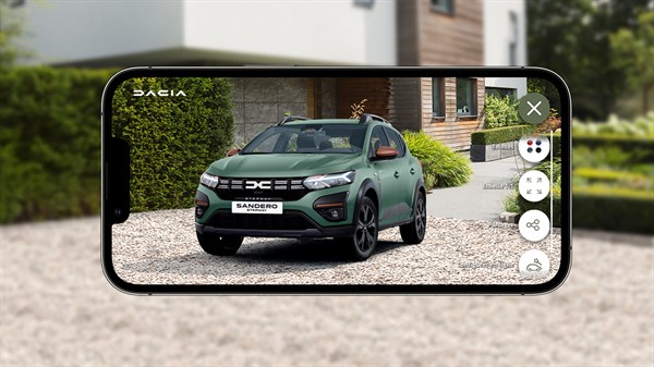Dacia AR app - Sandero Stepway