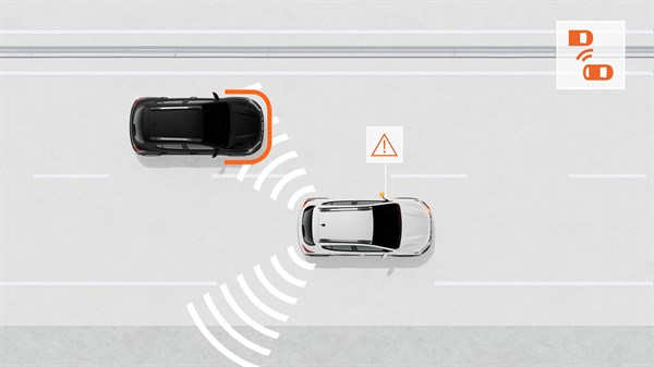Sandero Stepway - Avertisseur d'angle mort